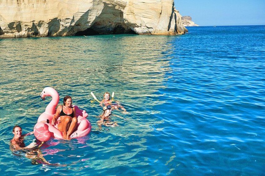 Milos Luxury Catamaran Cruise to Kleftiko Bay with Lunch 1