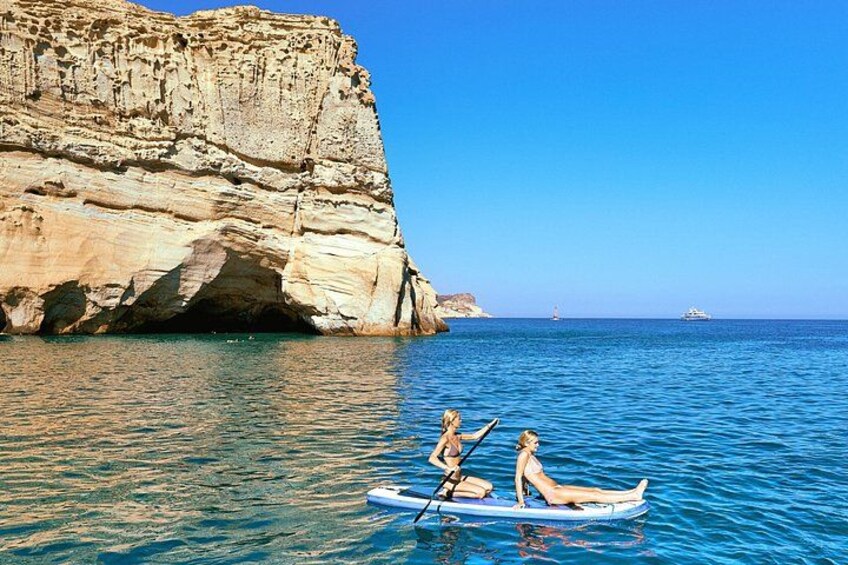 Milos Luxury Catamaran Cruise to Kleftiko Bay with Lunch 2