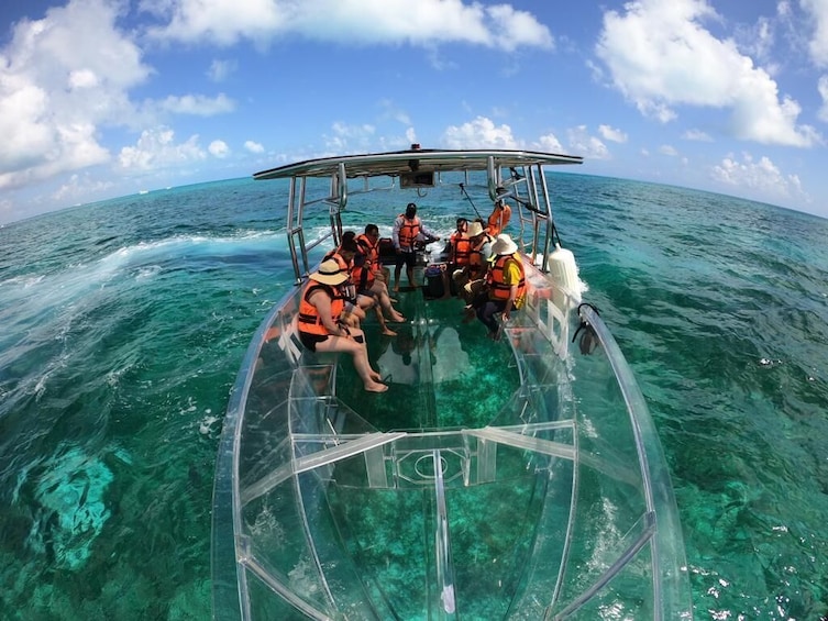 Isla Mujeres clear boat ride 3