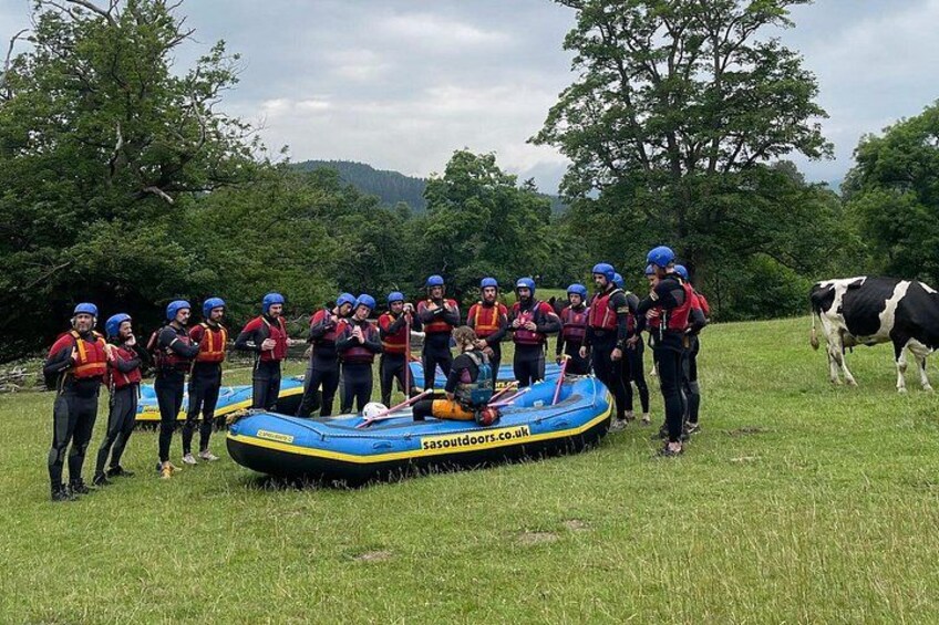 White Water Rafting Experience in River Dee in Llangollen 3