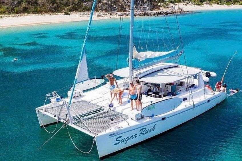Norman Island - The Indians & The Caves Sailing & Snorkel Tour 1