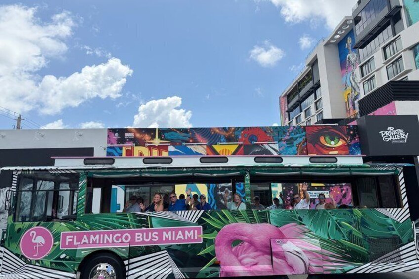 Miami Open-Air Bus Tour: Wynwood, Art Deco & Cuban Sandwich Stop 2