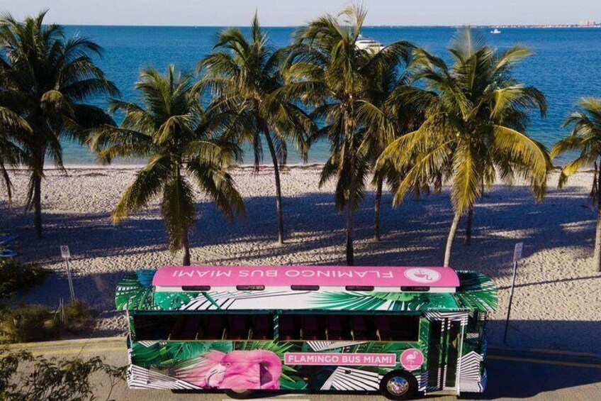 Flamingo Bus Miami Open-Air Trolley | 2-Hour Miami Bus Tour 2