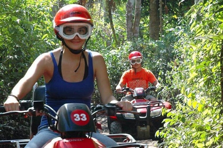 Cozumel ATVs, El Cedral Ruins, Cenote Jade, and Tequila 5