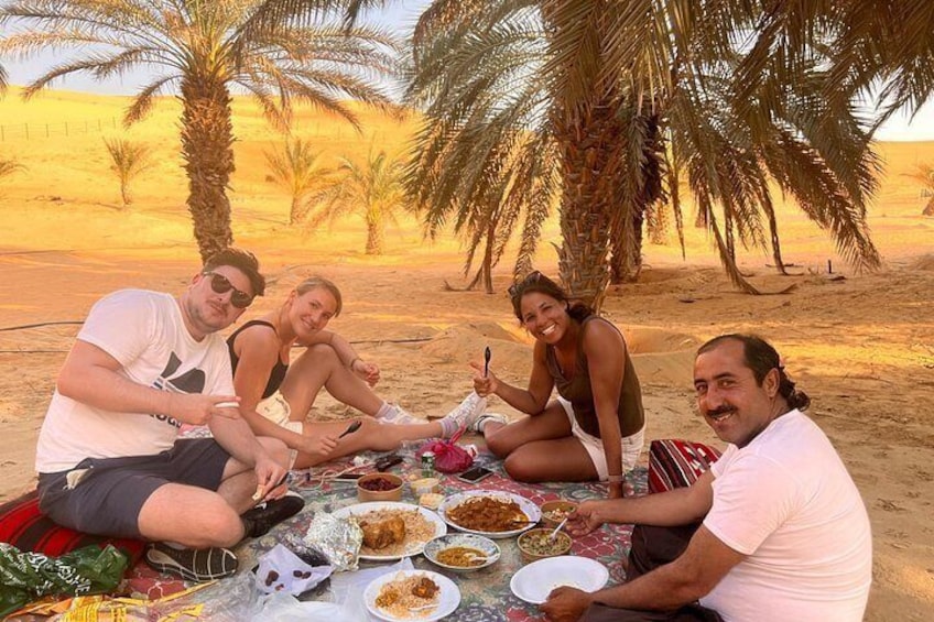 Full Day Liwa Desert Sunset Safari Tour / picnic dinner at Oasis 5