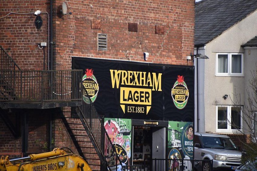 Stop at the Wrexham Lager shop, where you can buy chat to the staff, and buy the oldest lager in the UK. 2