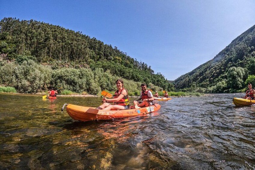 Canoeing / Canoaeing Rio Mondego River, Penacova, Coimbra, Portugal via Trans Serrano 1