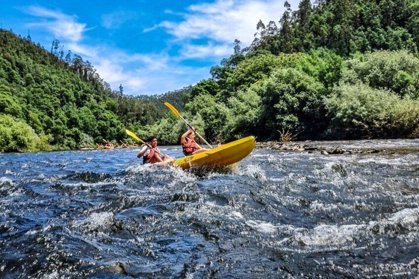 Canoeing / Canoaeing Rio Mondego River, Penacova, Coimbra, Portugal via Trans Serrano 2