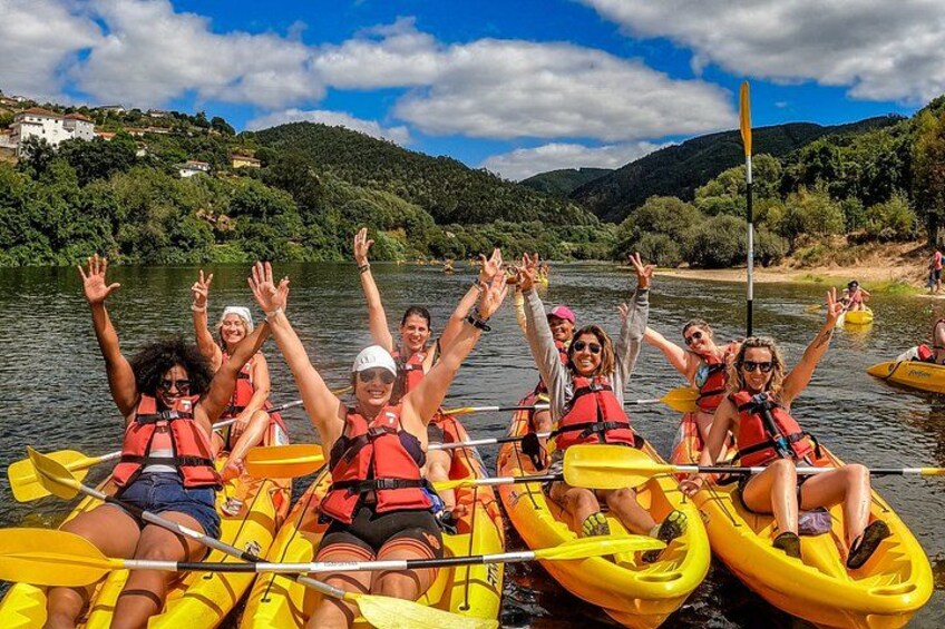 Canoeing on the Mondego River 5