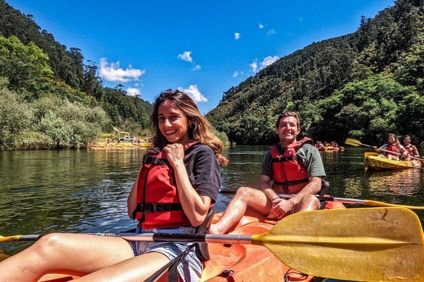 Canoeing on the Mondego River 4