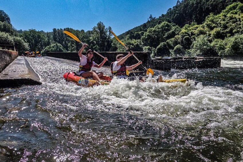 Canoeing on the Mondego River 2