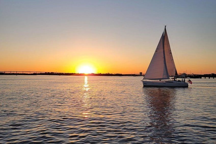 Private Luxury Sunset Sail on the 50ft Sailing Yacht Fate BYOB 5