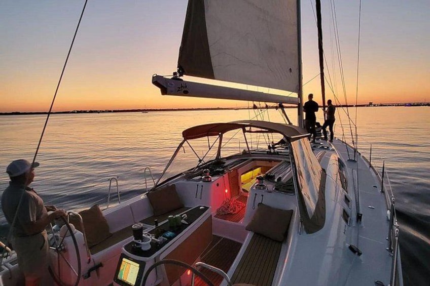 Private Luxury Sunset Sail on the 50ft Sailing Yacht Fate BYOB 4