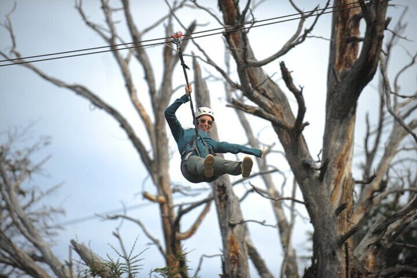 Zipline on Cerro Frías