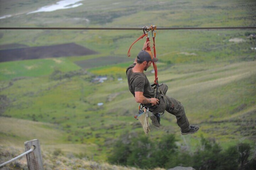 Zipline on Cerro Frías