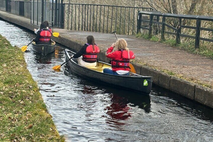 Small Group Pontcysyllte Aqueduct Canoe Trip