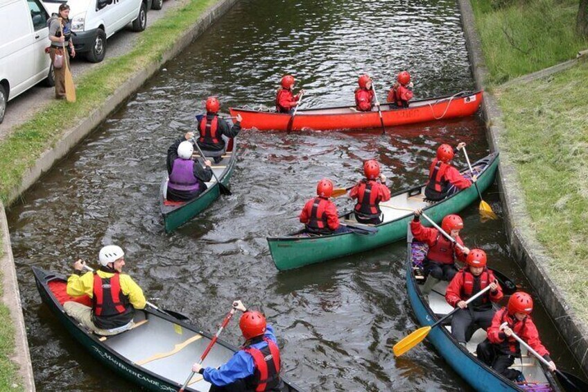 Small Group Pontcysyllte Aqueduct Canoe Trip