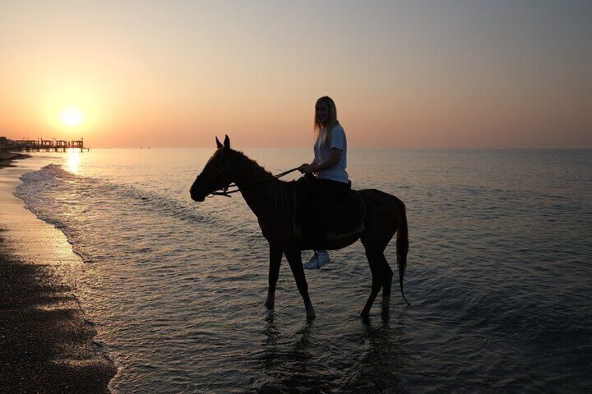 Horse Riding Tour in Antalya, on the Beach and in the Forest