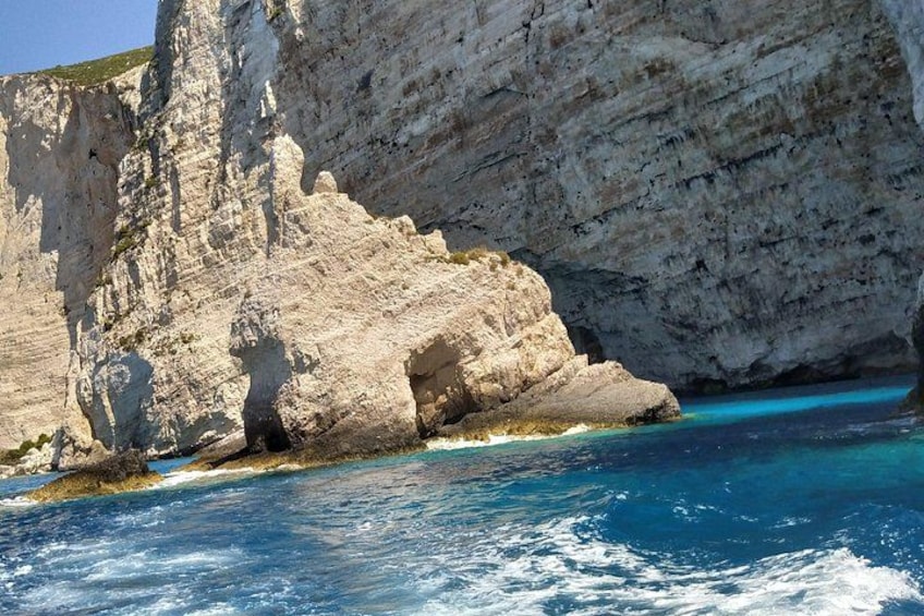 Zakynthos Shipwreck &Blue Caves Tour Max 9 Guests & Drone Footage 4