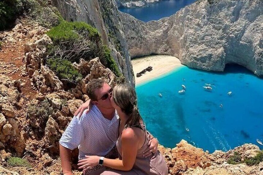Zakynthos Shipwreck &Blue Caves Tour Max 9 Guests & Drone Footage 1