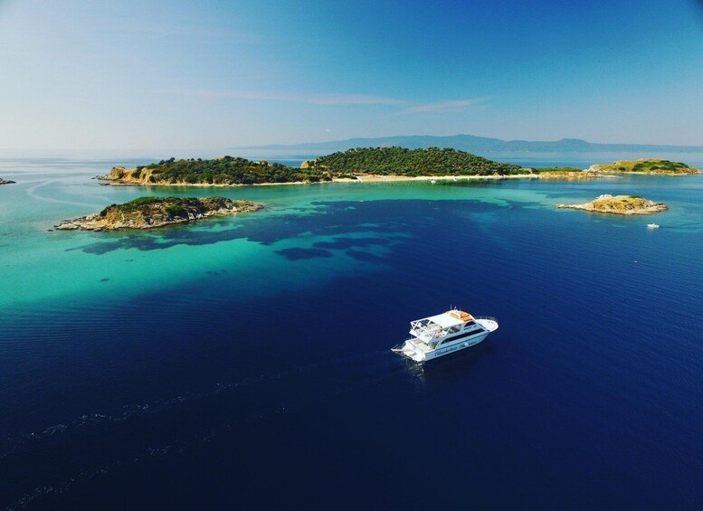 Mount Athos Glassbottom Cruise with Ammouliani Island visit 1