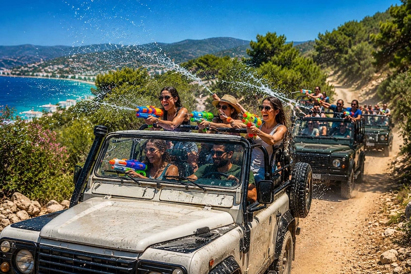 Jeep Safari with Villages, Beach, Turtle Lake & Water Fight 2