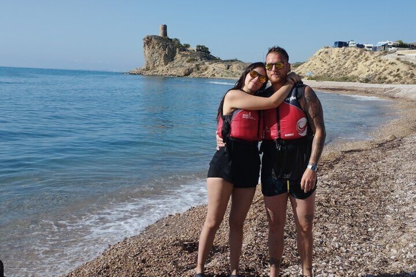 Kayak Route Through Villajoyosa Coves from Alicante 1