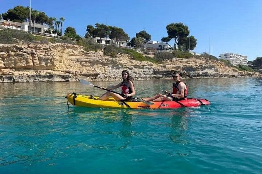 Moraira kayak trail 1