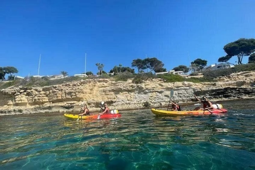 Moraira kayak trail 2