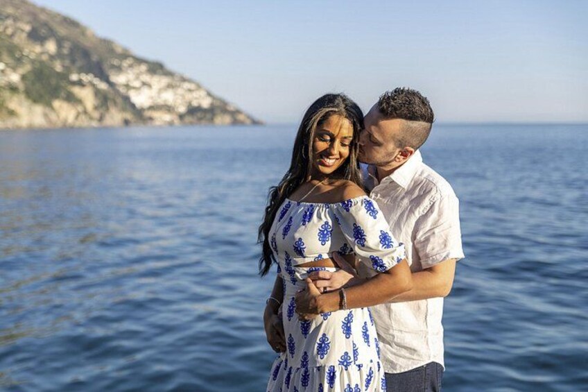 Professional photo shoot around Positano 1