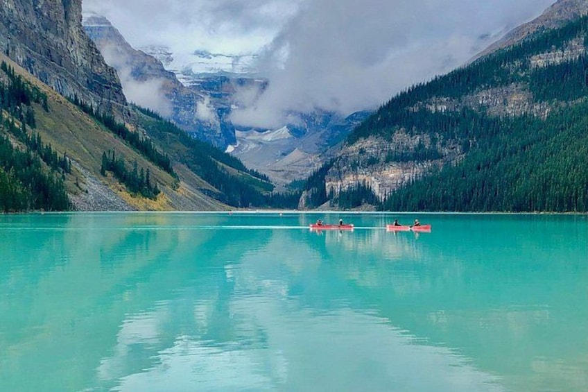 2025 Winner-Lake Louise Moraine Lake Johnston Canyon Banff Town 2