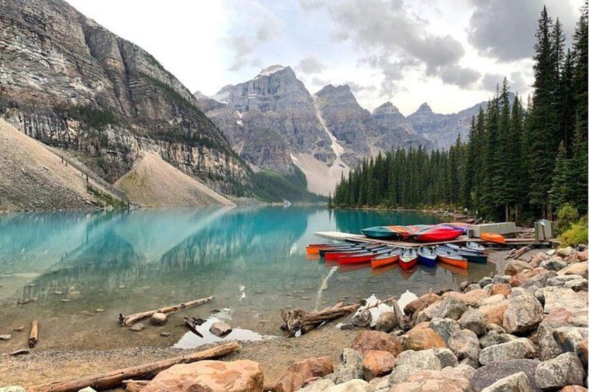 2025 Winner-Lake Louise Moraine Lake Johnston Canyon Banff Town 2