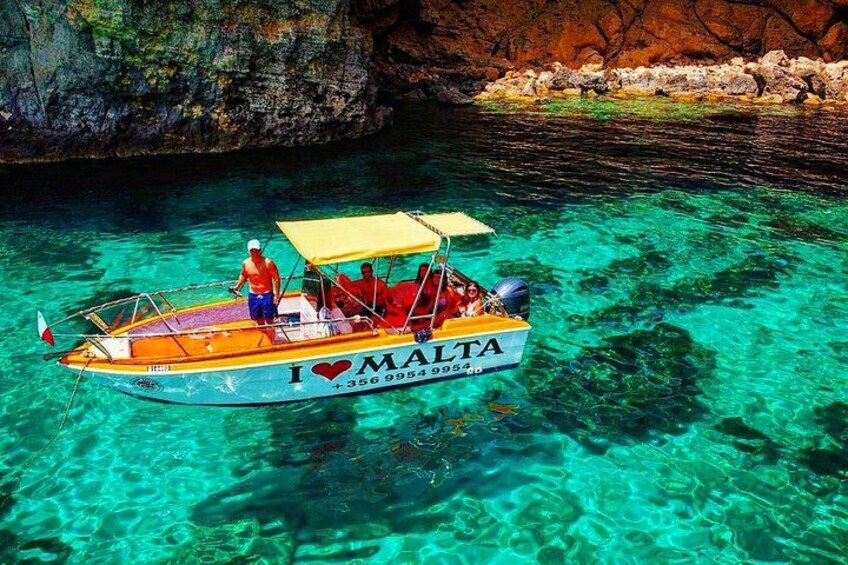 half Day Malta, Blue Lagoon, Comino & Gozo Private Boat Cruises 2