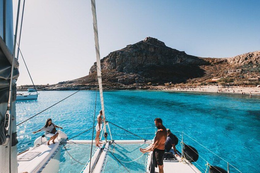Balos & Gramvousa Luxury Catamaran Sailing Cruise from Kissamos 1