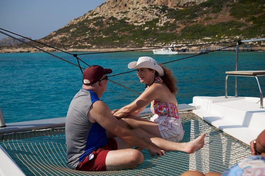 Balos & Gramvousa Luxury Catamaran Sailing Cruise from Kissamos 4