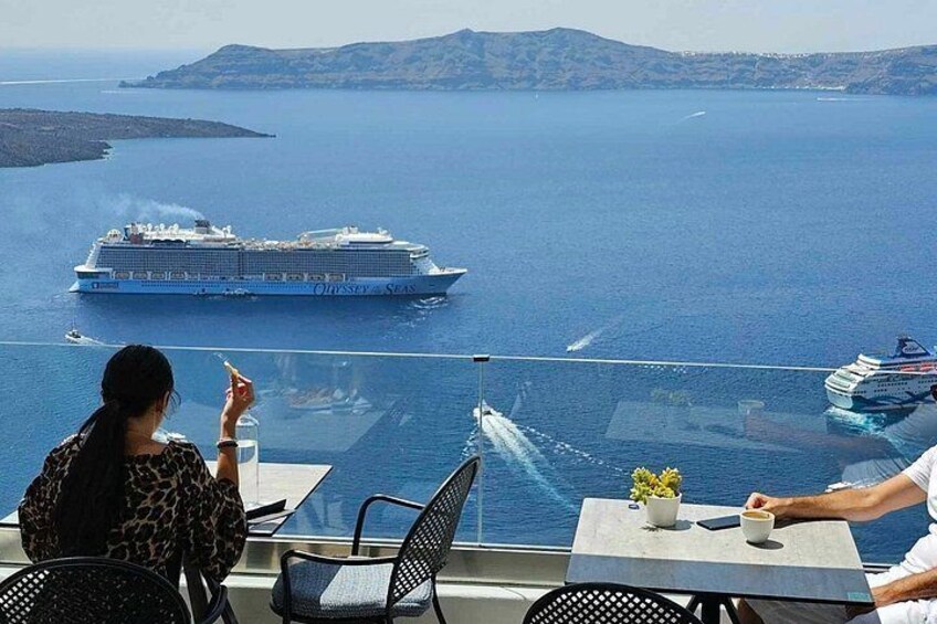 Indefinite blue in Santorini! 2
