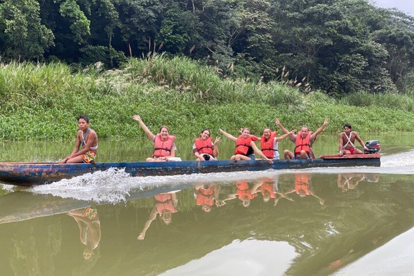Panama City Visit an Indian town Embera and waterfall with lunch 2