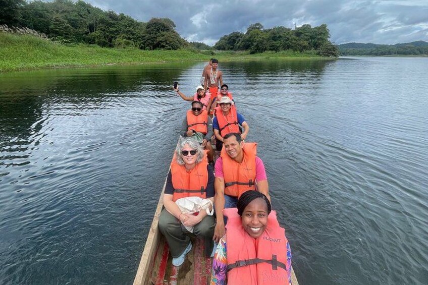 Panama City Visit an Indian town Embera and waterfall with lunch 2