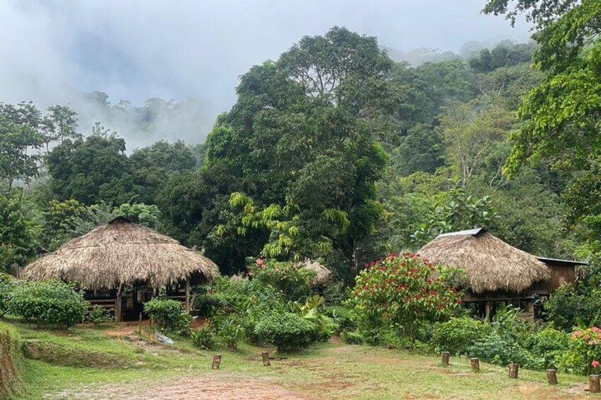 Panama City Visit an Indian town Embera and waterfall with lunch 4