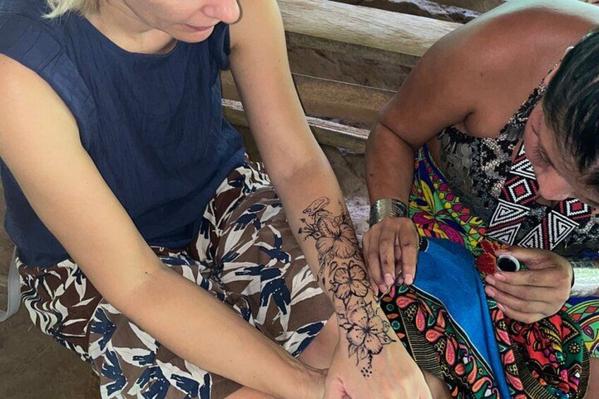 Panama City Visit an Indian town Embera and waterfall with lunch 3