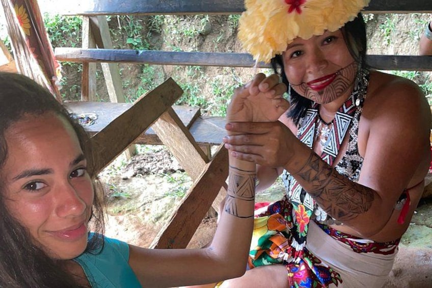 Panama City Visit an Indian town Embera and waterfall with lunch 2