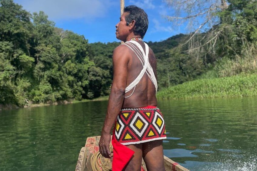 Panama City Visit an Indian town Embera and waterfall with lunch 4