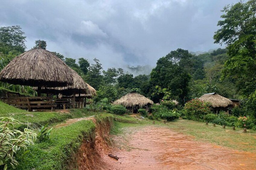 Panama City Visit an Indian town Embera and waterfall with lunch 3