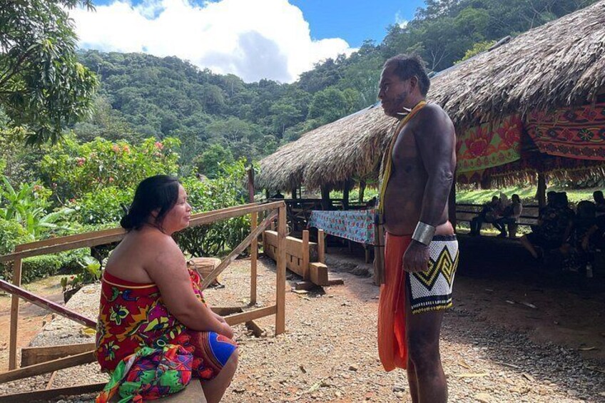 Panama City Visit an Indian town Embera and waterfall with lunch 2