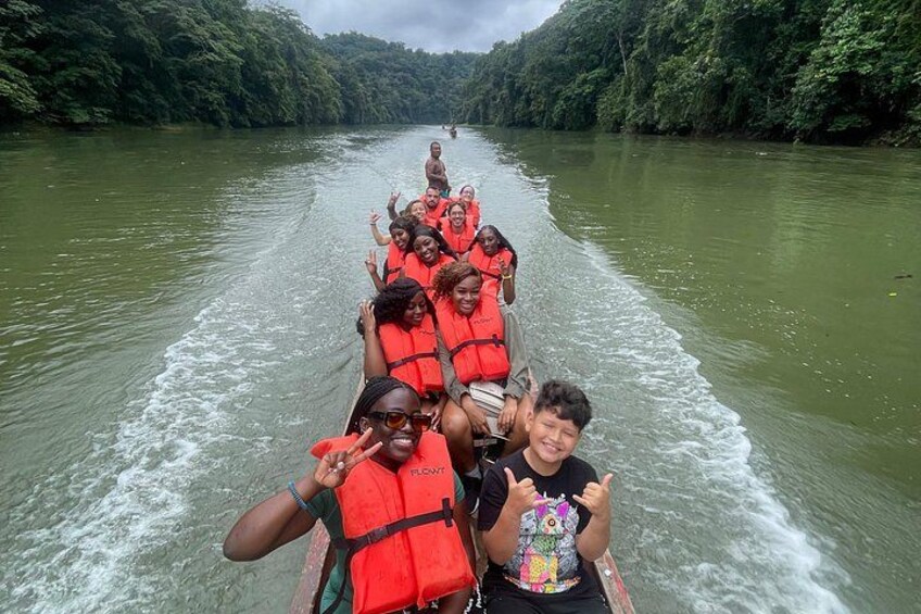 Panama City Visit an Indian town Embera and waterfall with lunch 5