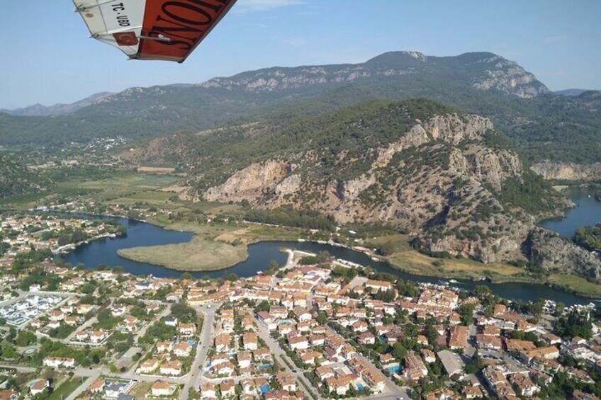 Micro-lighting Over Dalyan and Turtle Beach  4