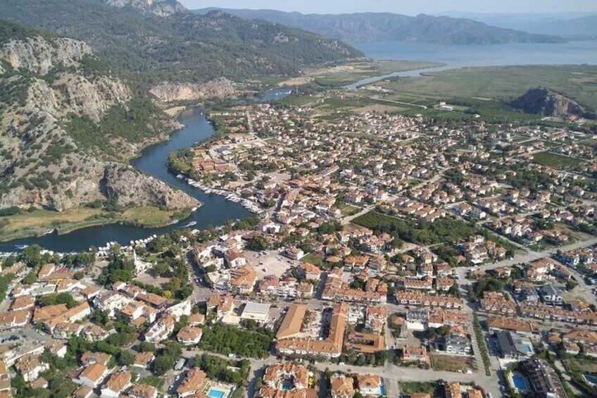 Micro-lighting Over Dalyan and Turtle Beach  2