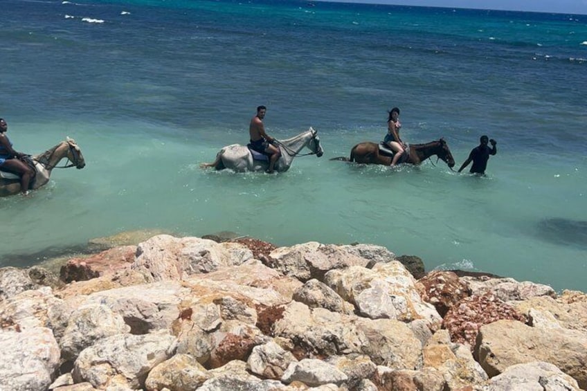 Bamboo River Rafting & horse back riding in Montego Bay 4