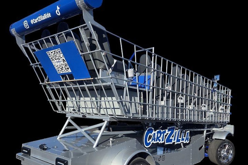 Giant Shopping Cart Limo Ride in Las Vegas 2