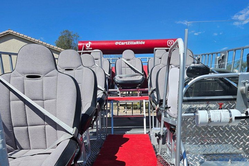 Giant Shopping Cart Limo Ride in Las Vegas 3